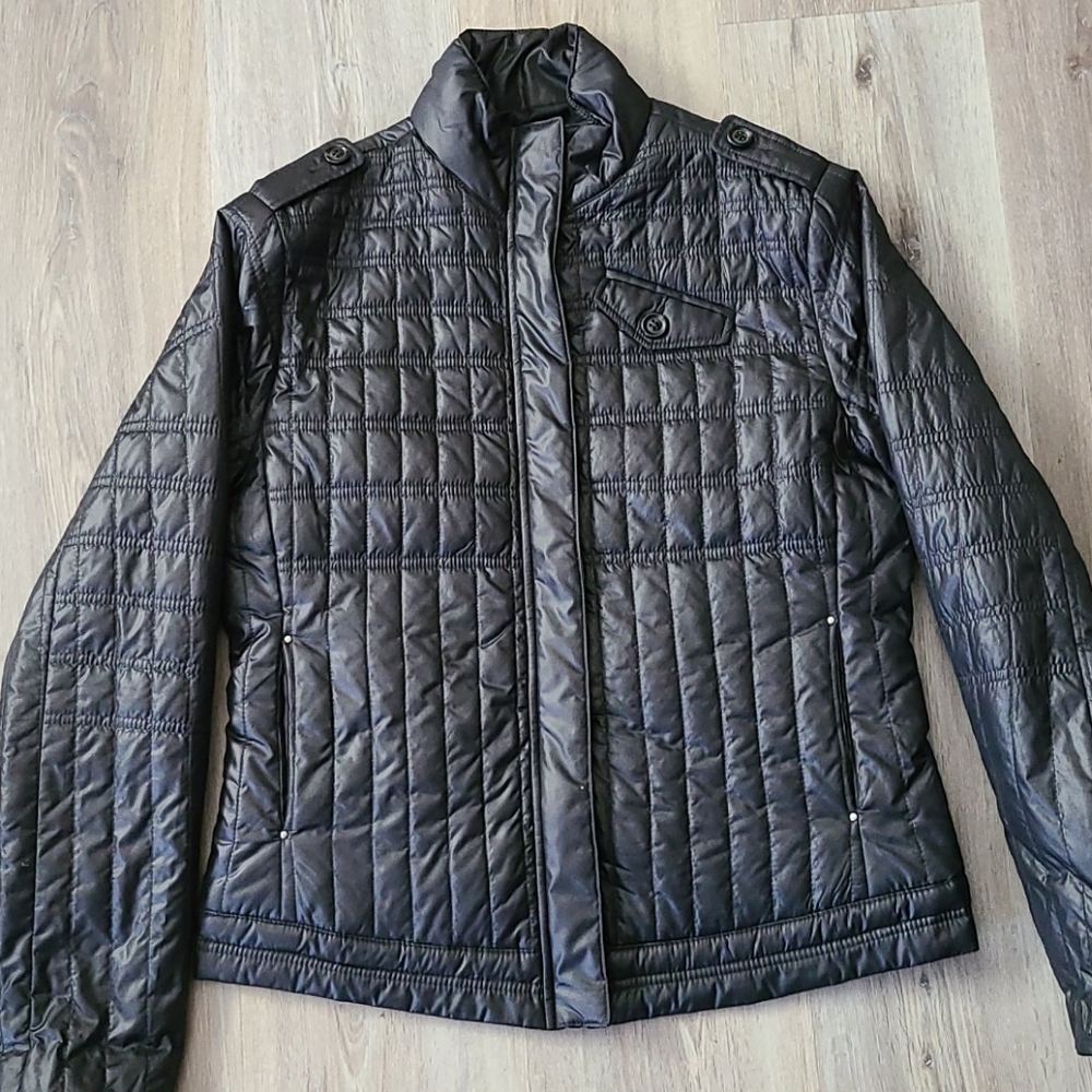 Black zip up jacket